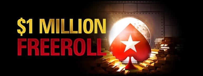 PokerStars $1 Million Freeroll header